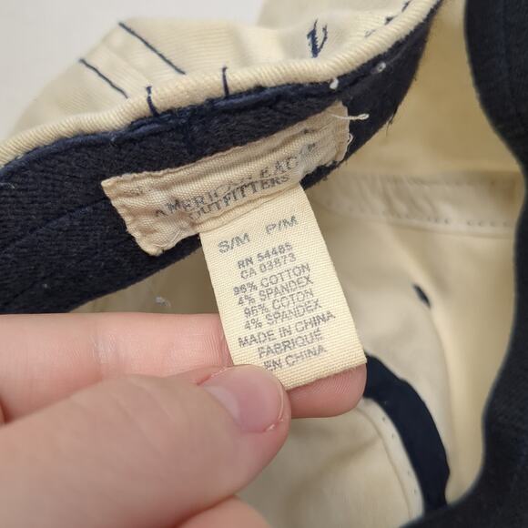 #21 Original 1977 Fitted Baseball Cap Beige Medium American Eagle Outfitters - Picture 9 of 9